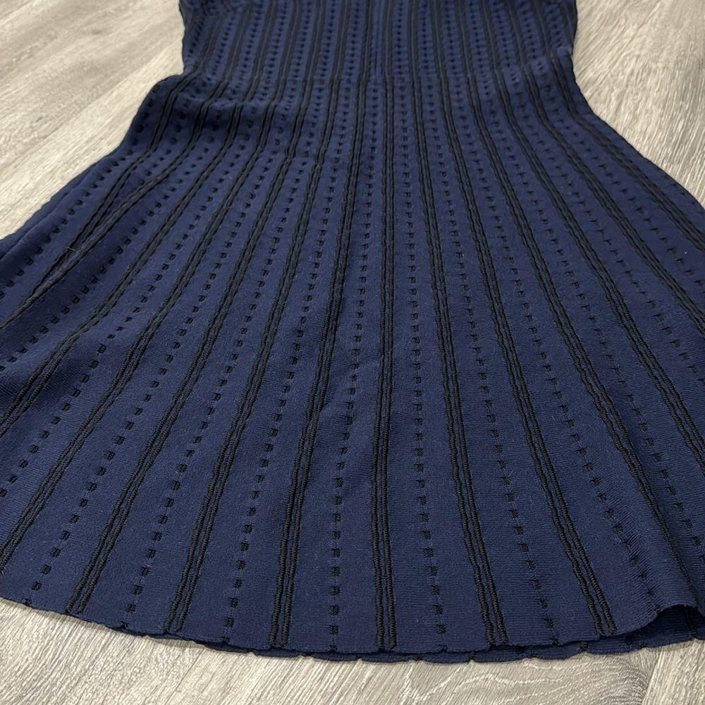 Kate Spade Navy Blue Women’s Sleeveless V-Neck Sweater Dress Size XXS - Picture 6 of 12